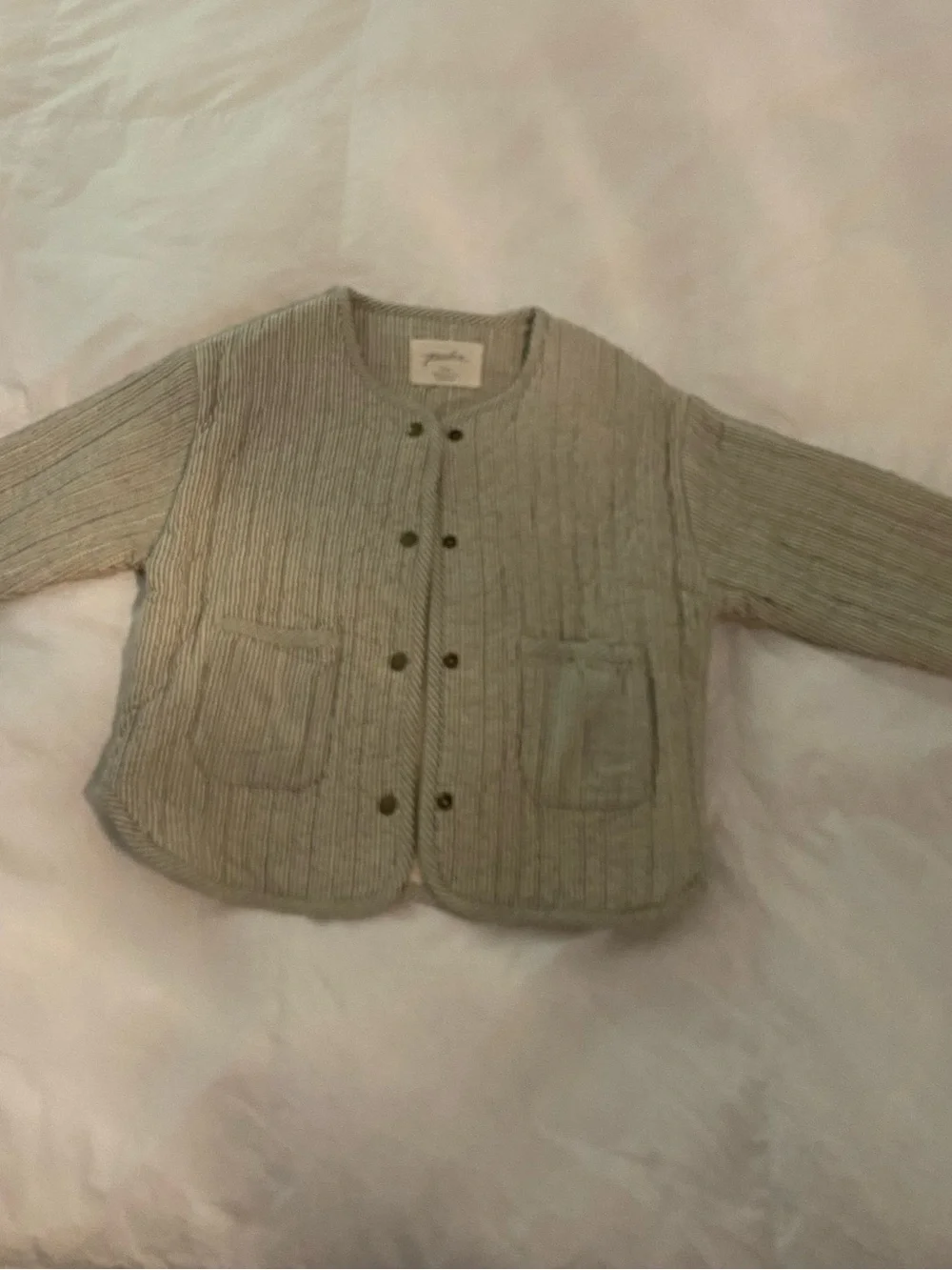 Pehr Quilted Railroad jacket 4-5T NWOT